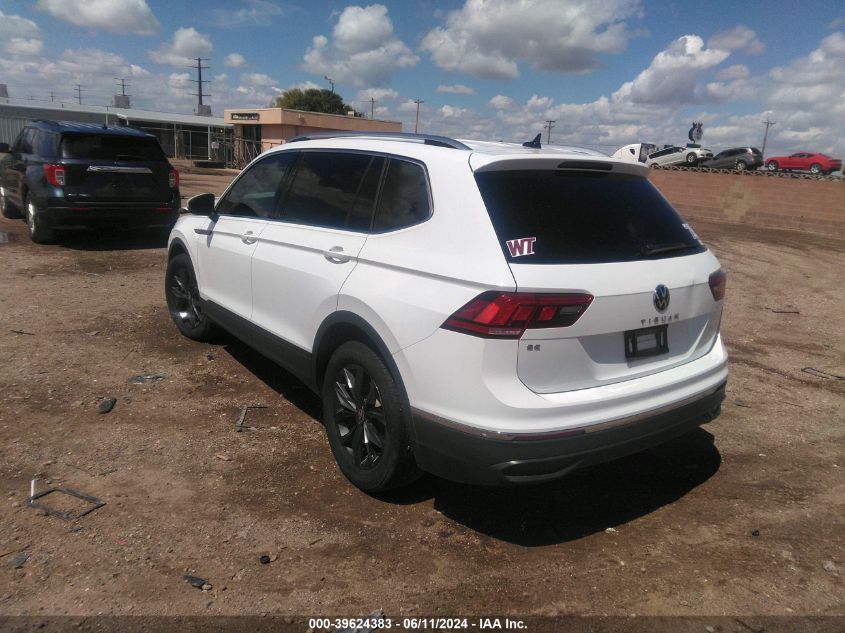 2022 VOLKSWAGEN TIGUAN 2.0T SE