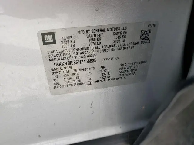 2017 GMC ACADIA SLT-1  