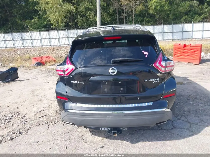 2016 NISSAN MURANO PLATINUM