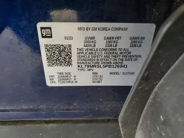 2023 CHEVROLET TRAILBLAZER LT  