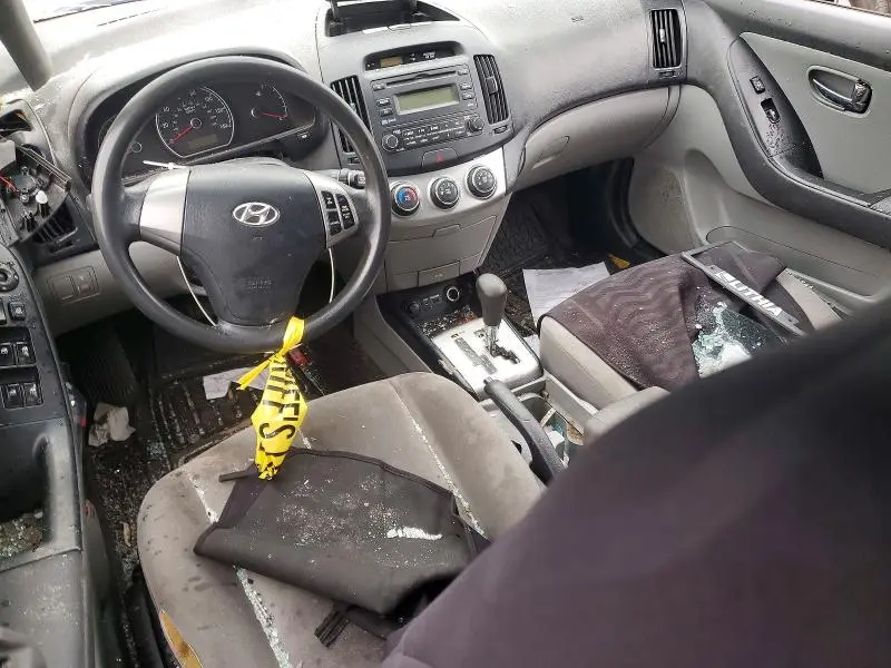 2010 HYUNDAI ELANTRA BLUE  