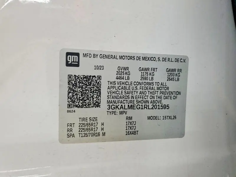 2024 GMC TERRAIN SLE  