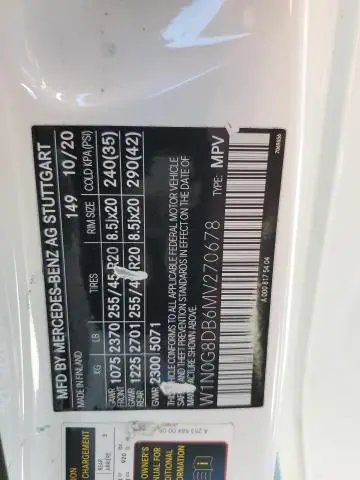 2021 MERCEDES-BENZ GLC 300