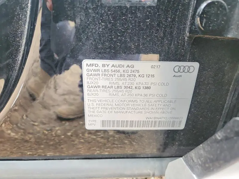 2018 AUDI Q5 PREMIUM PLUS  