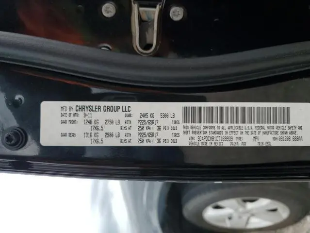 2012 DODGE JOURNEY SE  