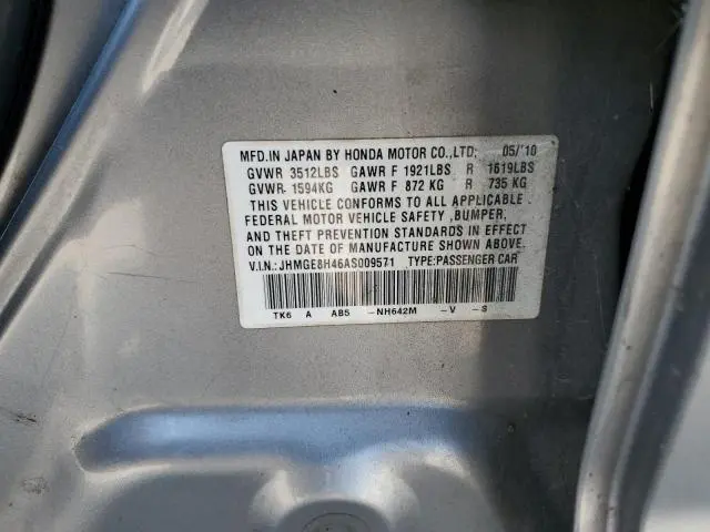 2010 HONDA FIT SPORT  
