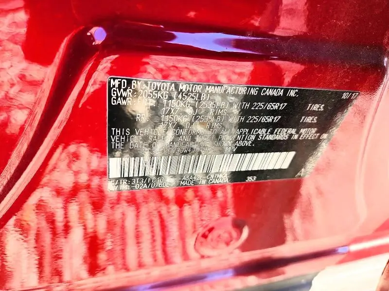 2018 TOYOTA RAV4 ADVENTURE  