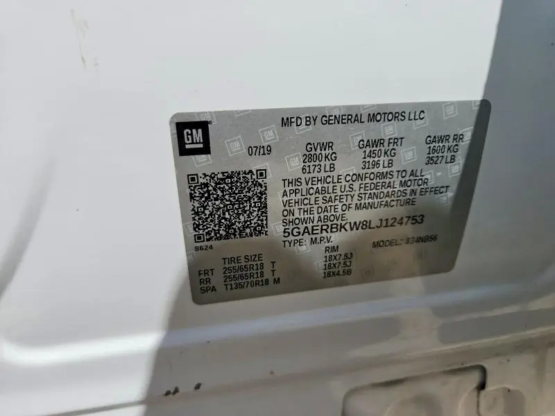 2020 BUICK ENCLAVE ESSENCE  