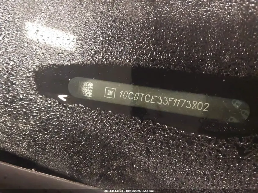 2015 CHEVROLET COLORADO Z71