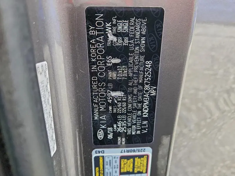 2019 KIA SPORTAGE LX  