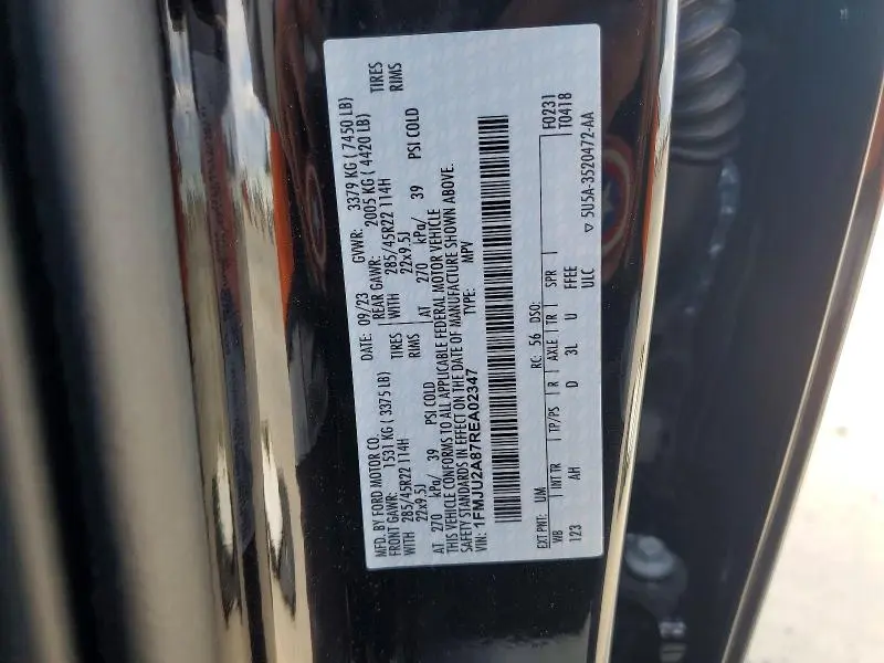 2024 FORD EXPEDITION LIMITED  