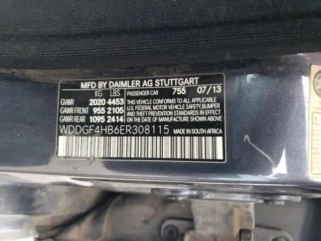 2014 MERCEDES-BENZ C 250  