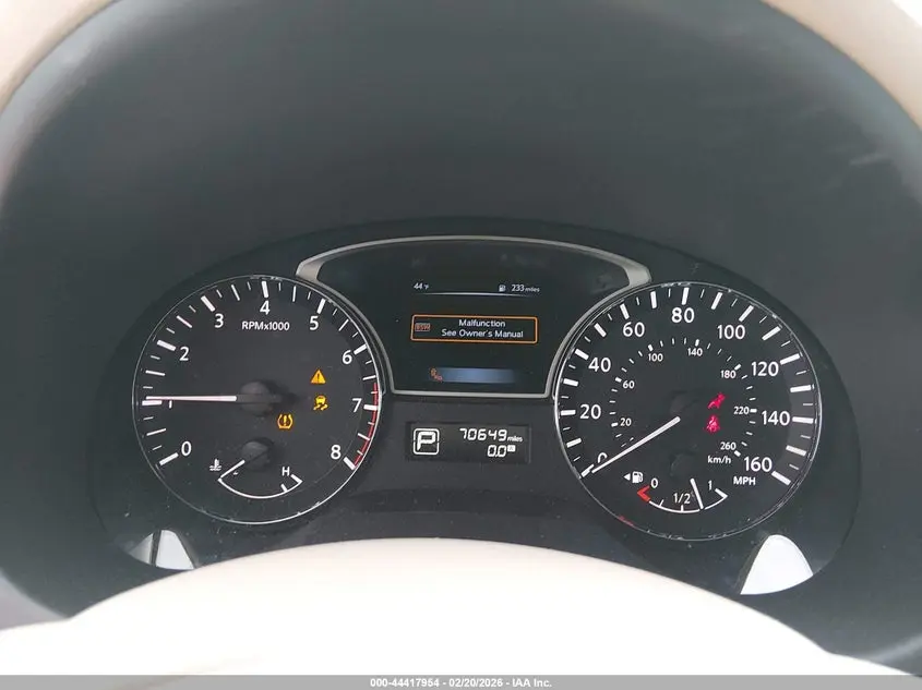 2015 NISSAN ALTIMA 2.5 SV