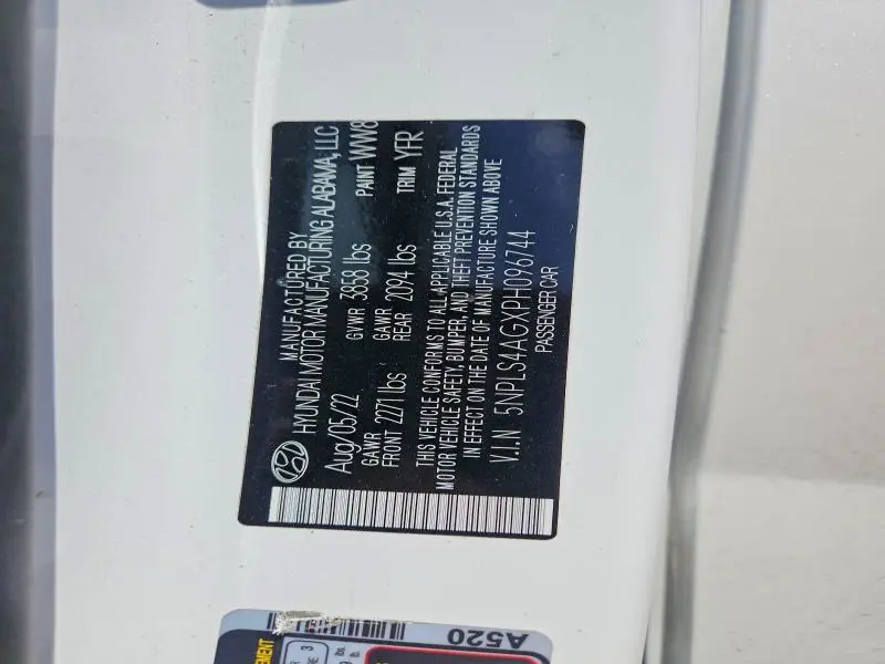 2023 HYUNDAI ELANTRA SEL  