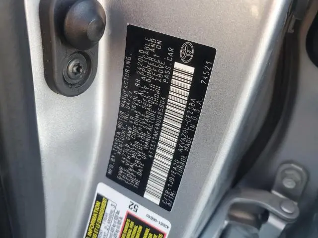 2022 TOYOTA CAMRY NIGHT SHADE  