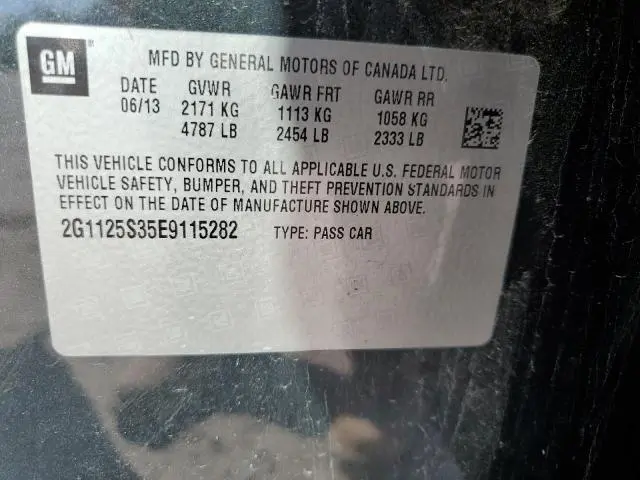 2014 CHEVROLET IMPALA LT  
