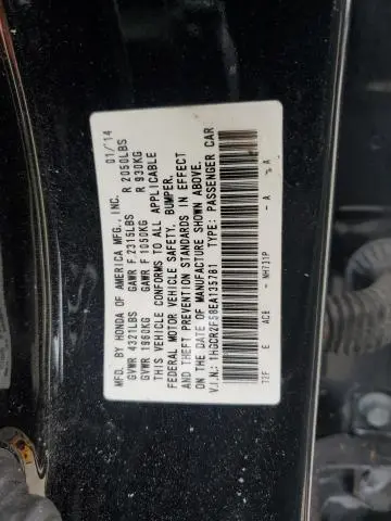 2014 HONDA ACCORD SPORT  