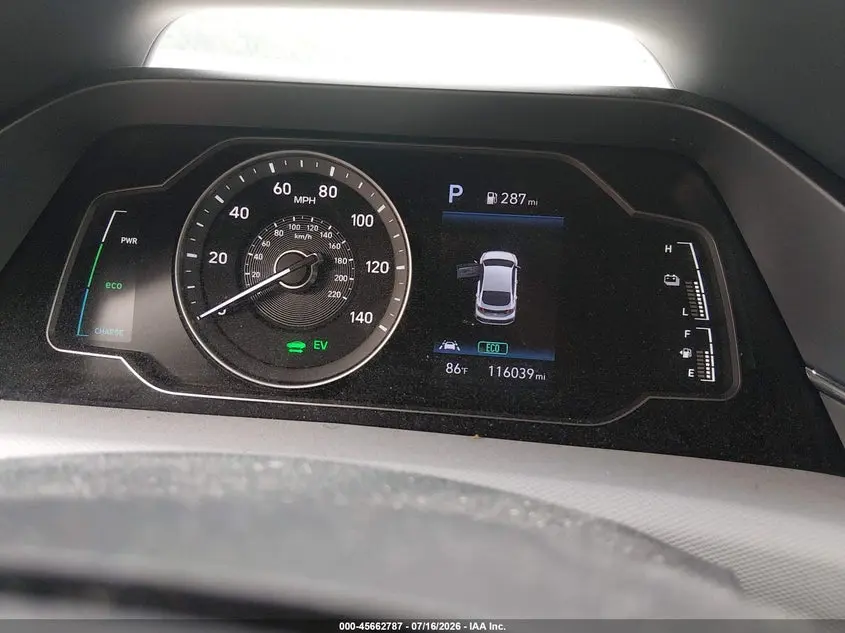 2020 HYUNDAI IONIQ HYBRID BLUE