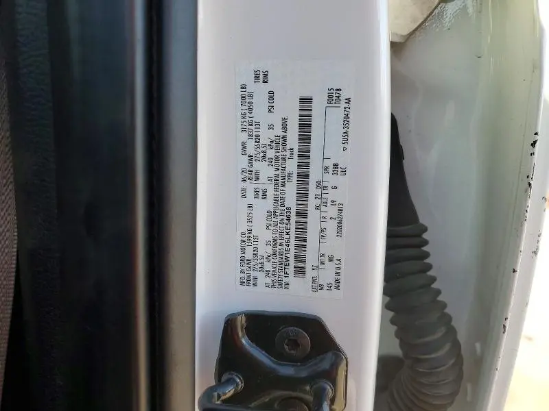 2020 FORD F150 SUPERCREW  