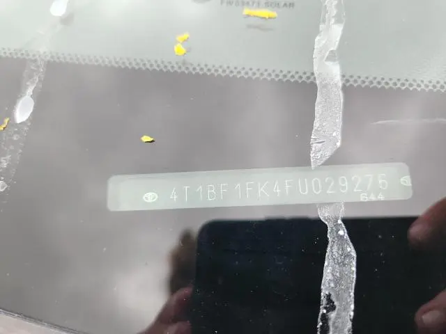 2015 TOYOTA CAMRY LE  