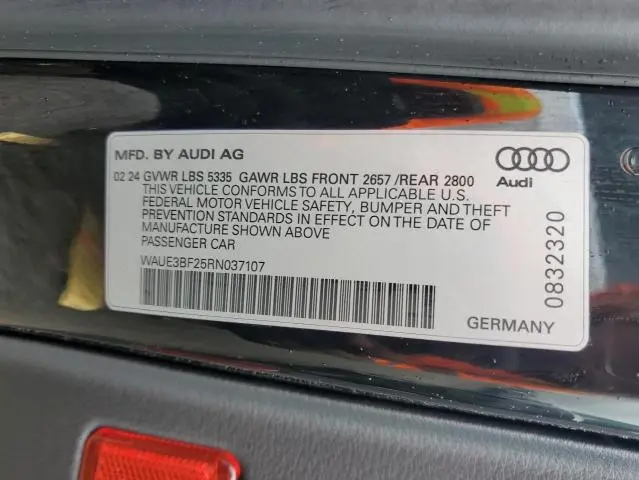 2024 AUDI A6 PREMIUM PLUS  