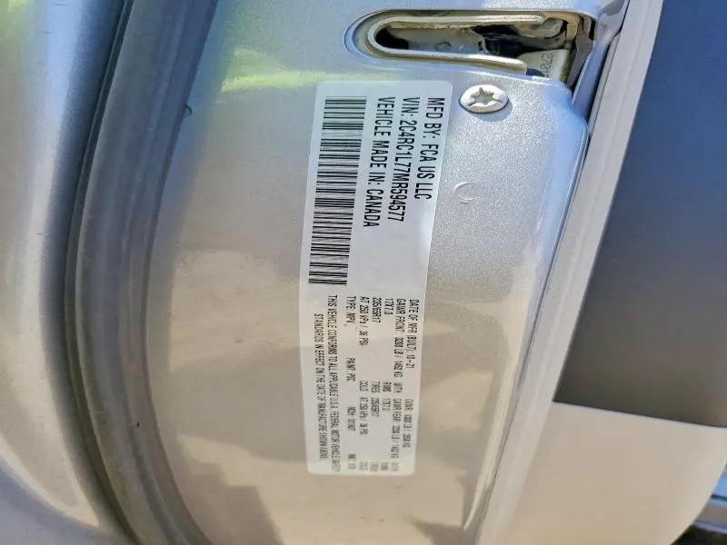 2021 CHRYSLER PACIFICA HYBRID TOURING L  