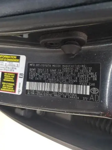 2010 TOYOTA COROLLA BASE  