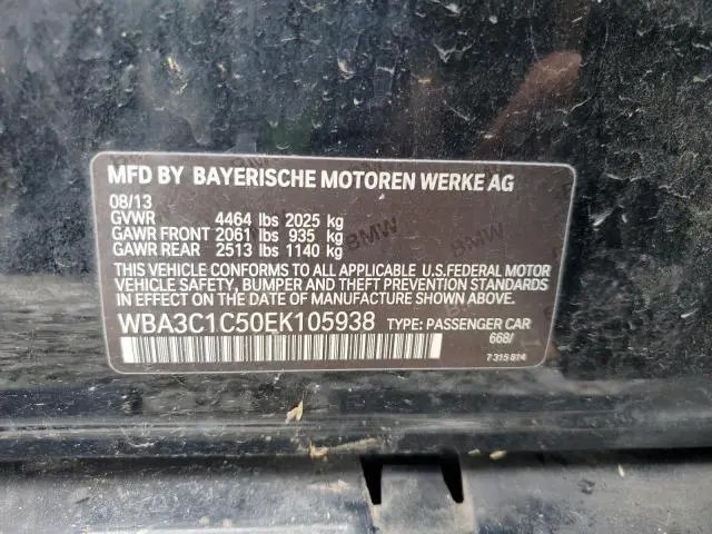 2014 BMW 328 I SULEV  
