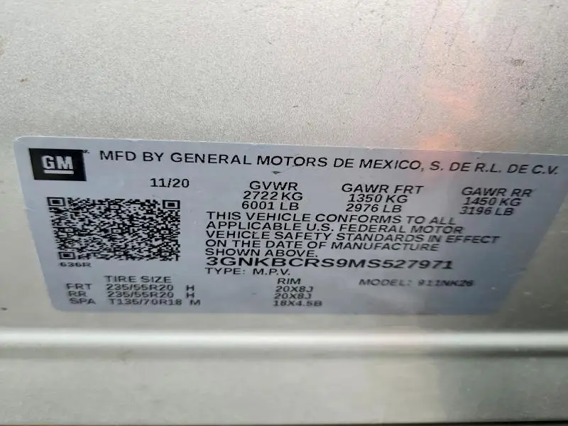 2021 CHEVROLET BLAZER 2LT  