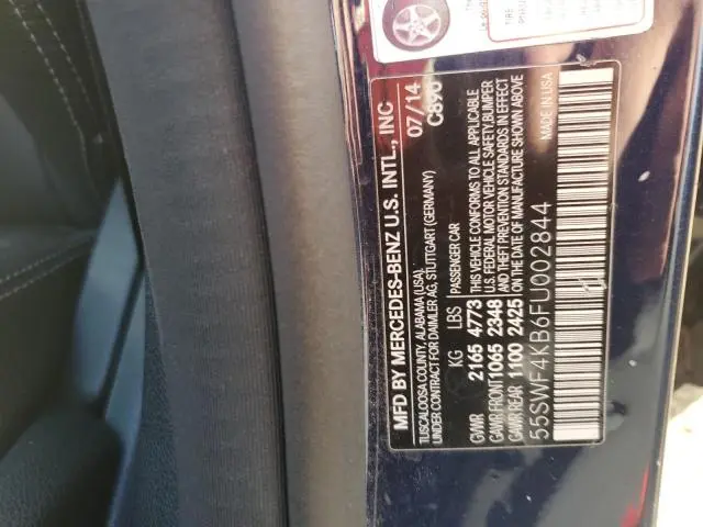 2015 MERCEDES-BENZ C 300 4MATIC  