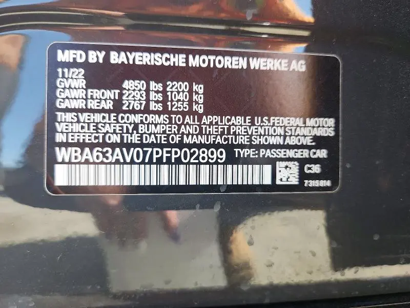 2023 BMW 430I GRAN COUPE  