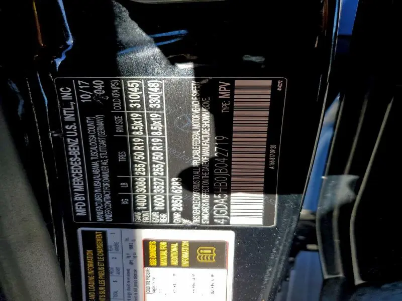 2018 MERCEDES-BENZ GLE 350 4MATIC  