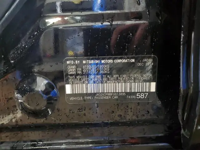 2015 MITSUBISHI LANCER SE