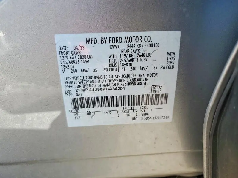 2023 FORD EDGE SEL  