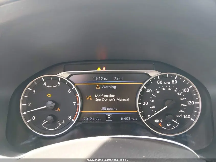 2020 NISSAN ALTIMA SR FWD