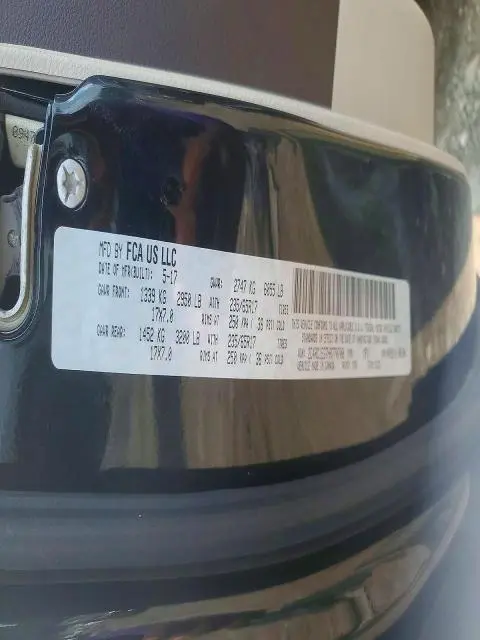 2017 CHRYSLER PACIFICA TOURING L PLUS  