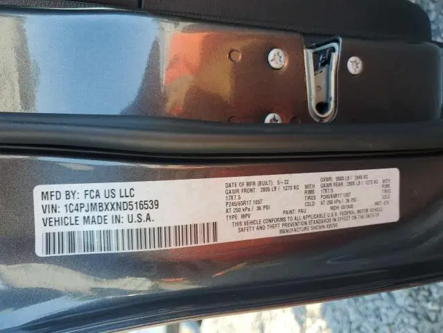 2022 JEEP CHEROKEE TRAILHAWK  