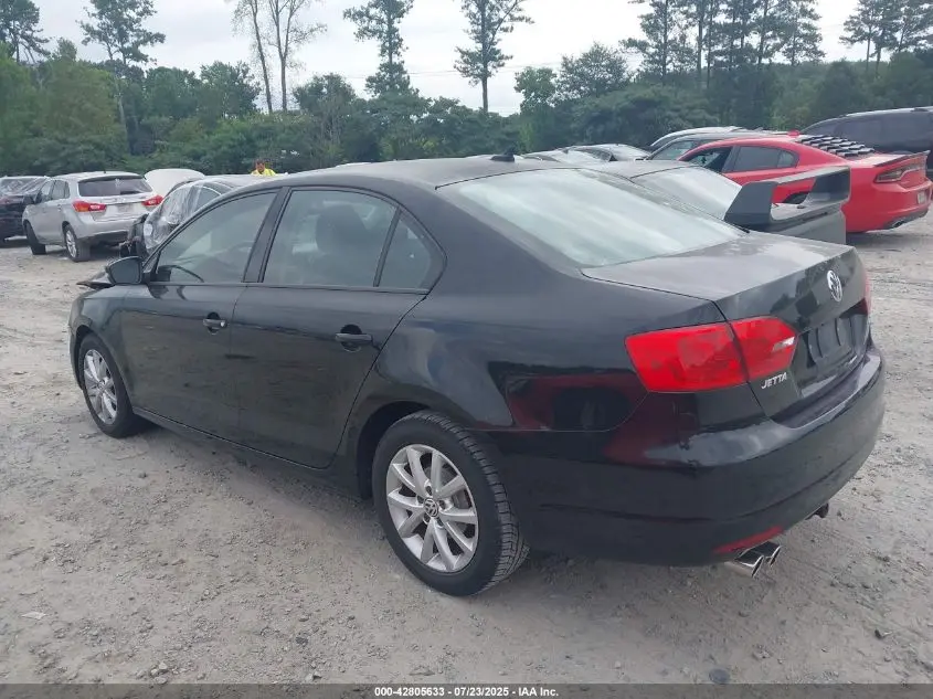 2011 VOLKSWAGEN JETTA 2.5L SE