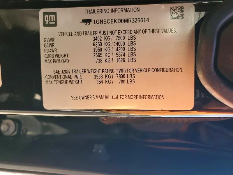 2021 CHEV SUBURBAN C   