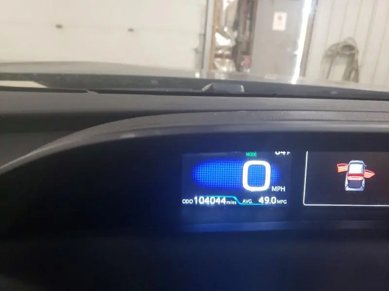2017 TOYOTA PRIUS THREE  