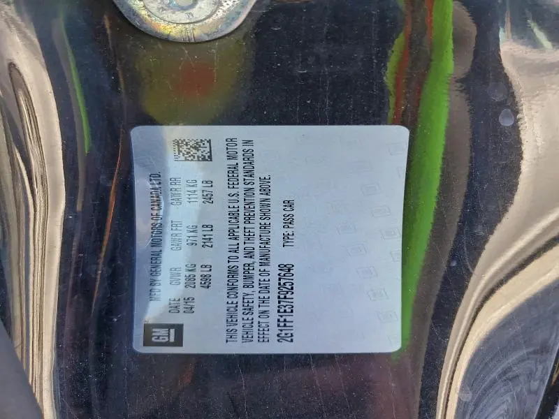 2015 CHEVROLET CAMARO LT  