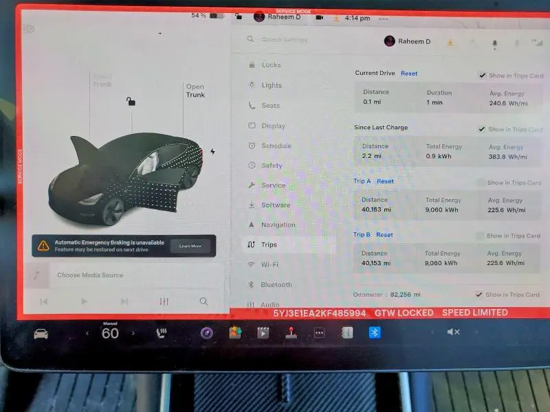 2019 TESLA MODEL 3   