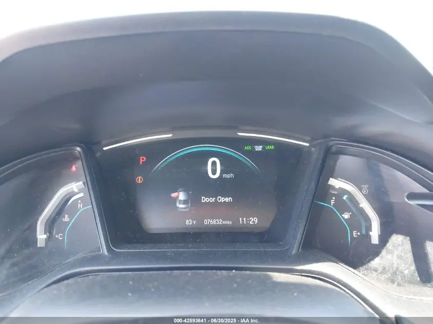 2019 HONDA CIVIC LX