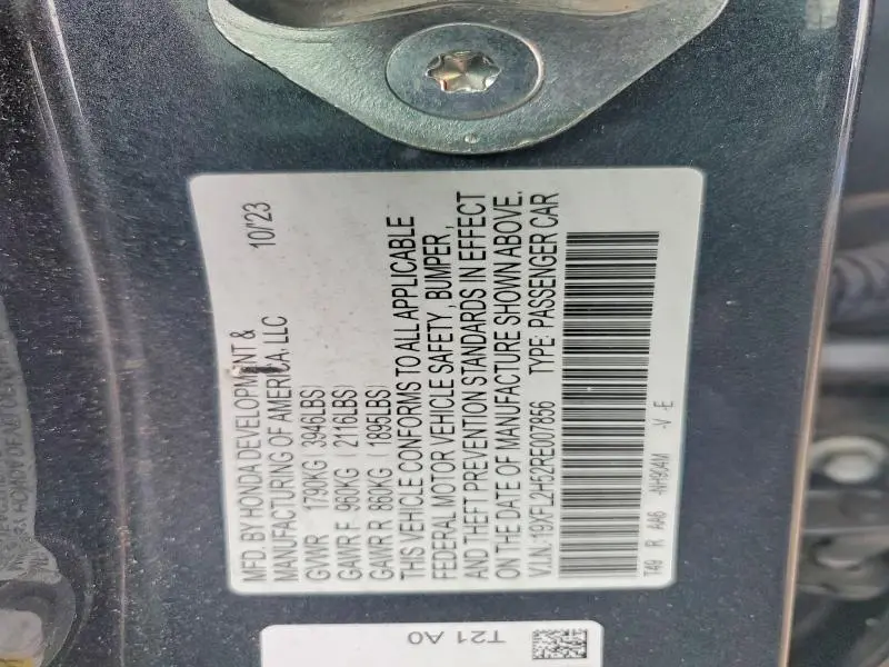 2024 HONDA CIVIC LX  