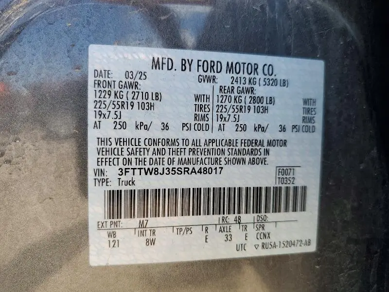 2025 FORD MAVERICK XLT  