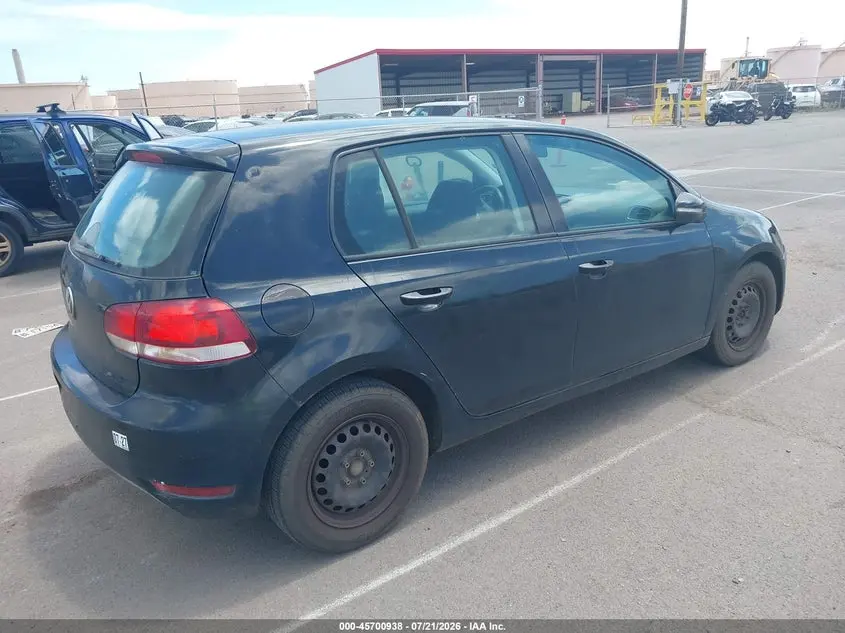 2012 VOLKSWAGEN GOLF 2.5L 4-DOOR