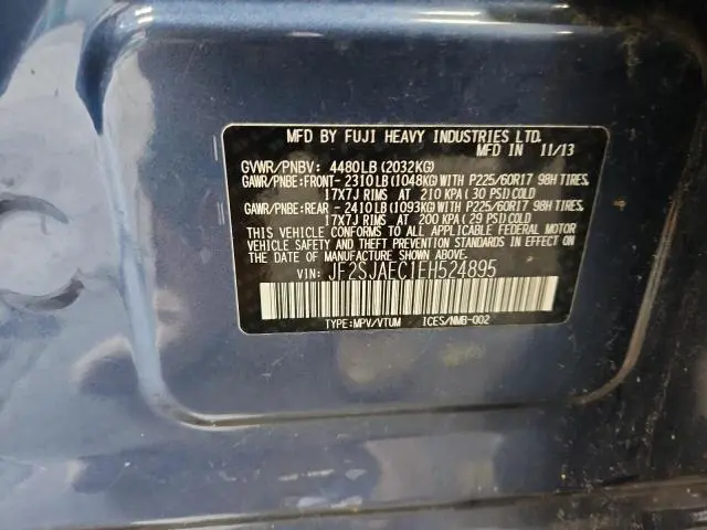 2014 SUBARU FORESTER 2.5I PREMIUM  