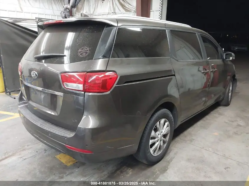 2017 KIA SEDONA LX