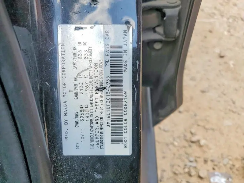 2012 MAZDA 3 I  