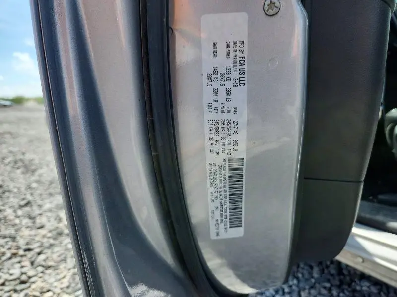 2018 CHRYSLER PACIFICA TOURING L  